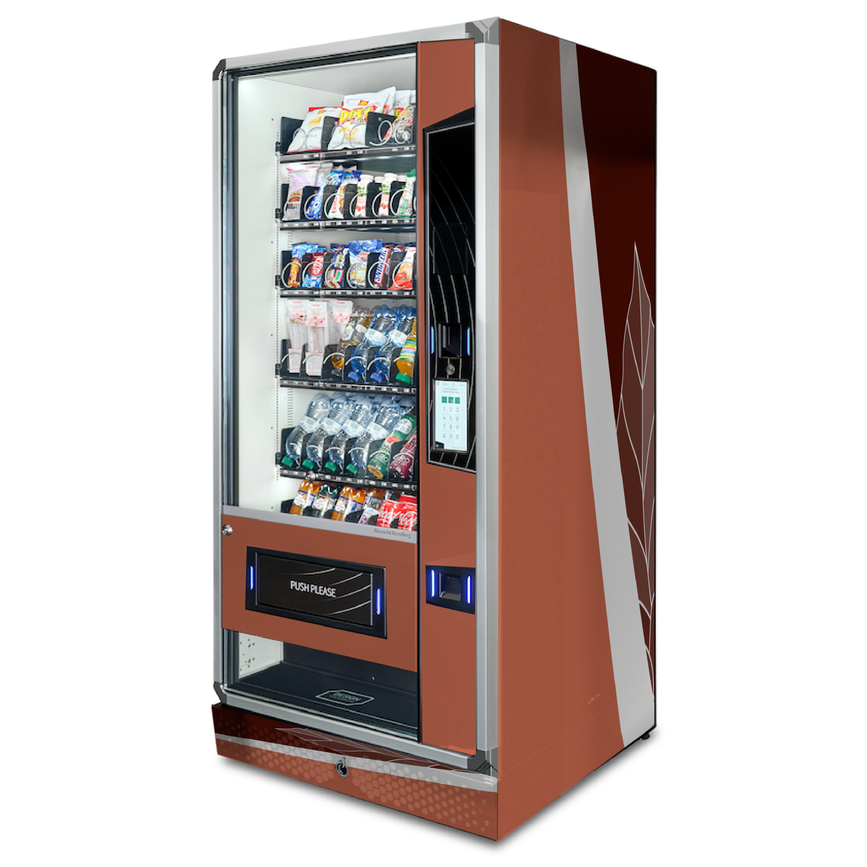 Vytvořte si vlastní design nápojového a prodejního automatu